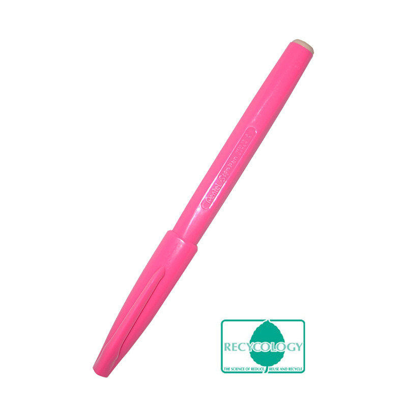PENTEL Stylos fibre Sign Pen 2.0mm S520-P pink