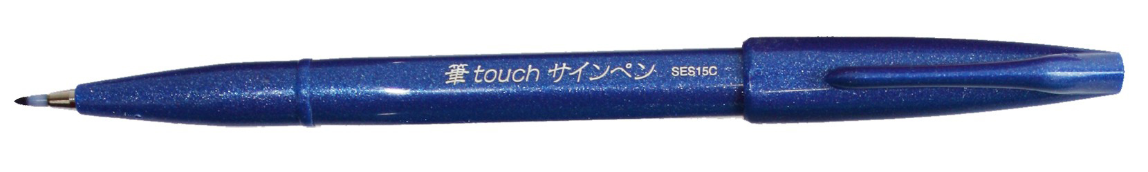 PENTEL Brush Sign Pen SES15C-C bleu