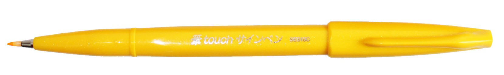 PENTEL Brush Sign Pen SES15C-G jaune