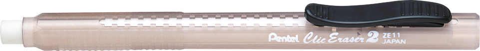 PENTEL Clic Eraser ZE11T-A noir ZER-2