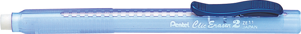 PENTEL Clic Eraser ZE11T-C bleu ZER-2