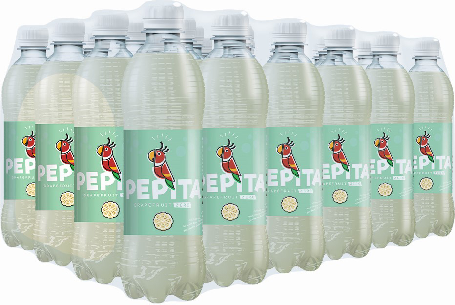 photo PEPITA Grapefruit Zero 1070 50 cl, 24 pcs.