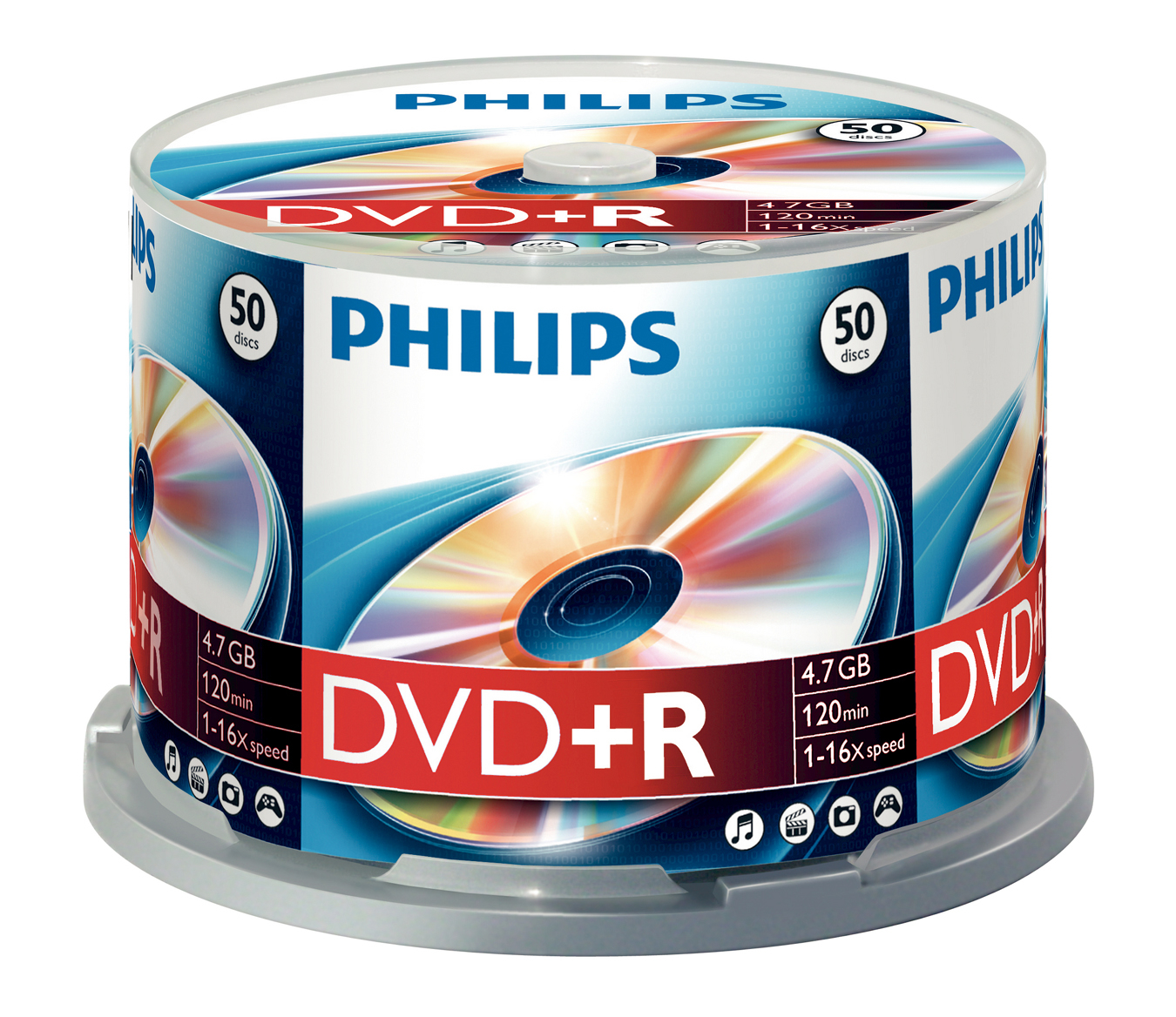 PHILIPS DVD+R DR4S6B50F/00 50er Spindel