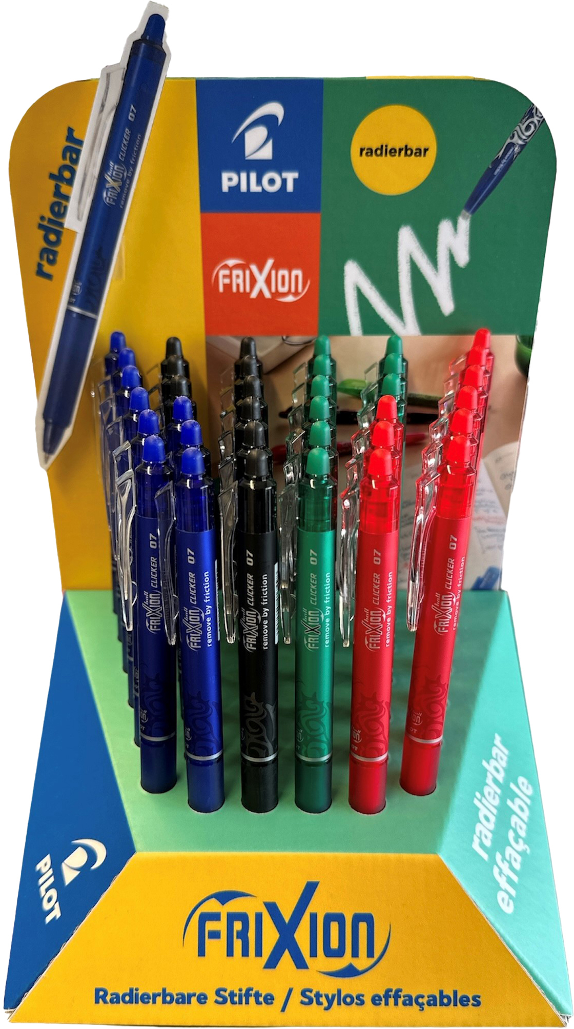 photo PILOT FriXion Clicker 199.203.00 Standard 36 pièces