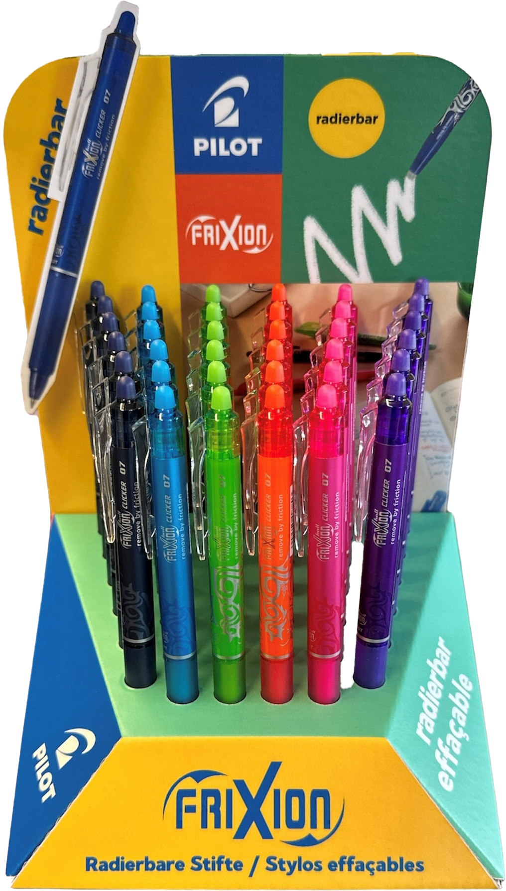 photo PILOT FriXion Clicker 199.204.00 Fancy 36 pièces