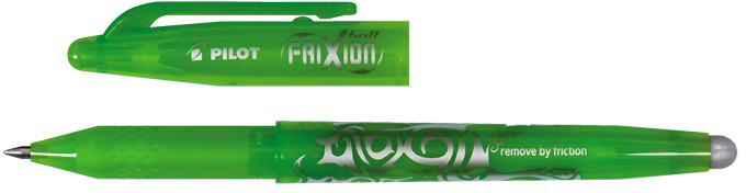 PILOT Roller FriXion Ball 0.7mm BL-FR7-LG hellgrün, nachfüllb., radierb.