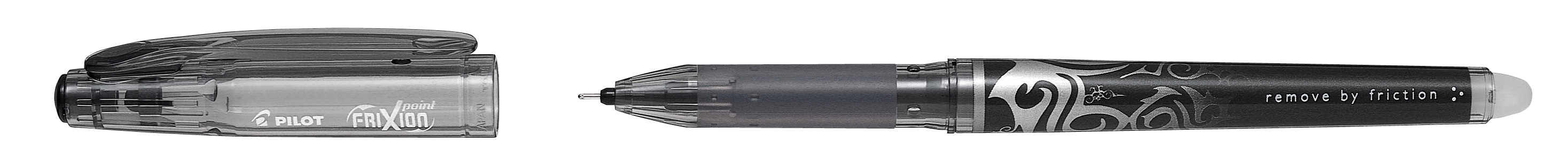 PILOT Roller FriXion Point 0.5mm BL-FRP5-B noir, rechargeable, corrig.