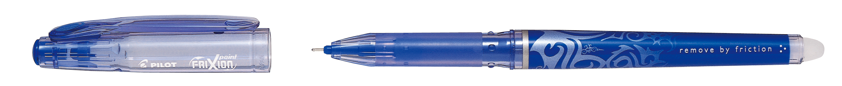 PILOT Roller FriXion Point 0.5mm BL-FRP5-L bleu, rechargeable, corrig.