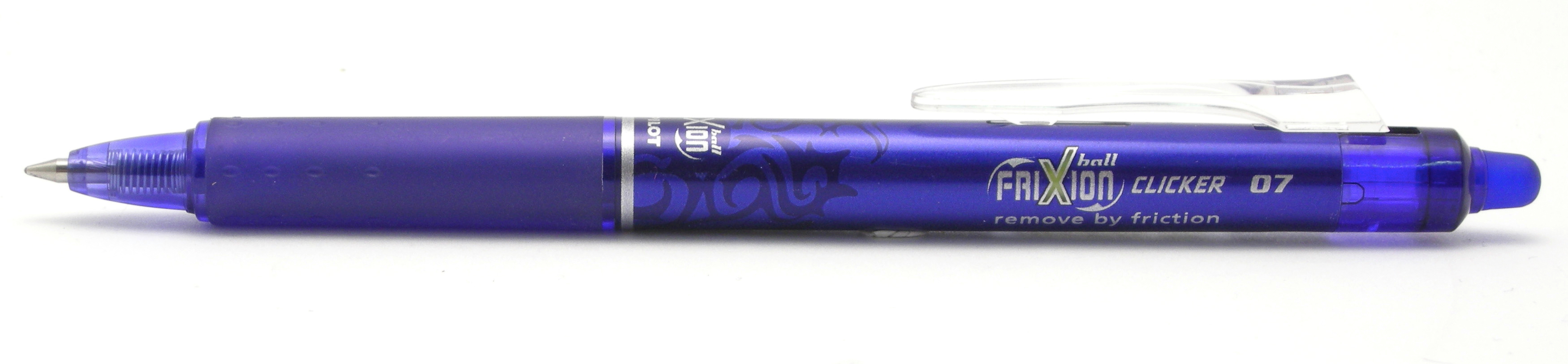 PILOT Frixion Clicker 0.7mm BLRT-FR7-L bleu f., rechargeable, corrig.
