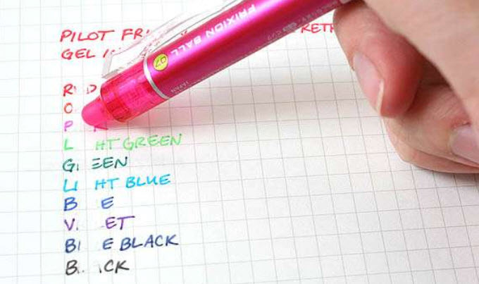 PILOT Frixion Clicker 0.7mm BLRT-FR7-R rouge, rechargeable, corrig.