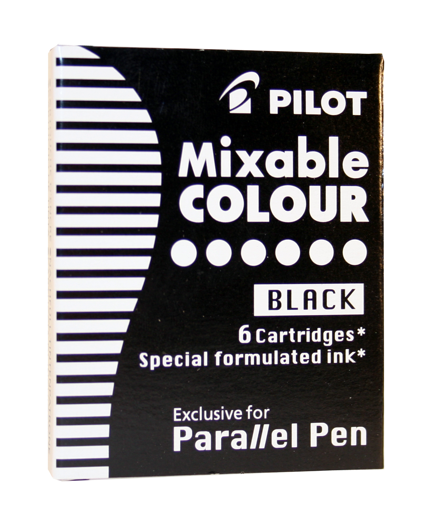 PILOT Tintepatronen IC-P3 ICP3S6B schwarz 6 Stück