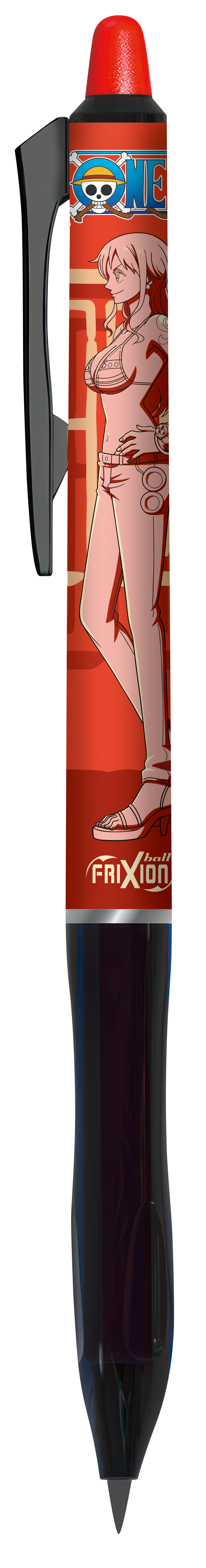 photo PILOT Frixion Plus+ OnePiece 0.7mm PUJ681400 Nami, rouge