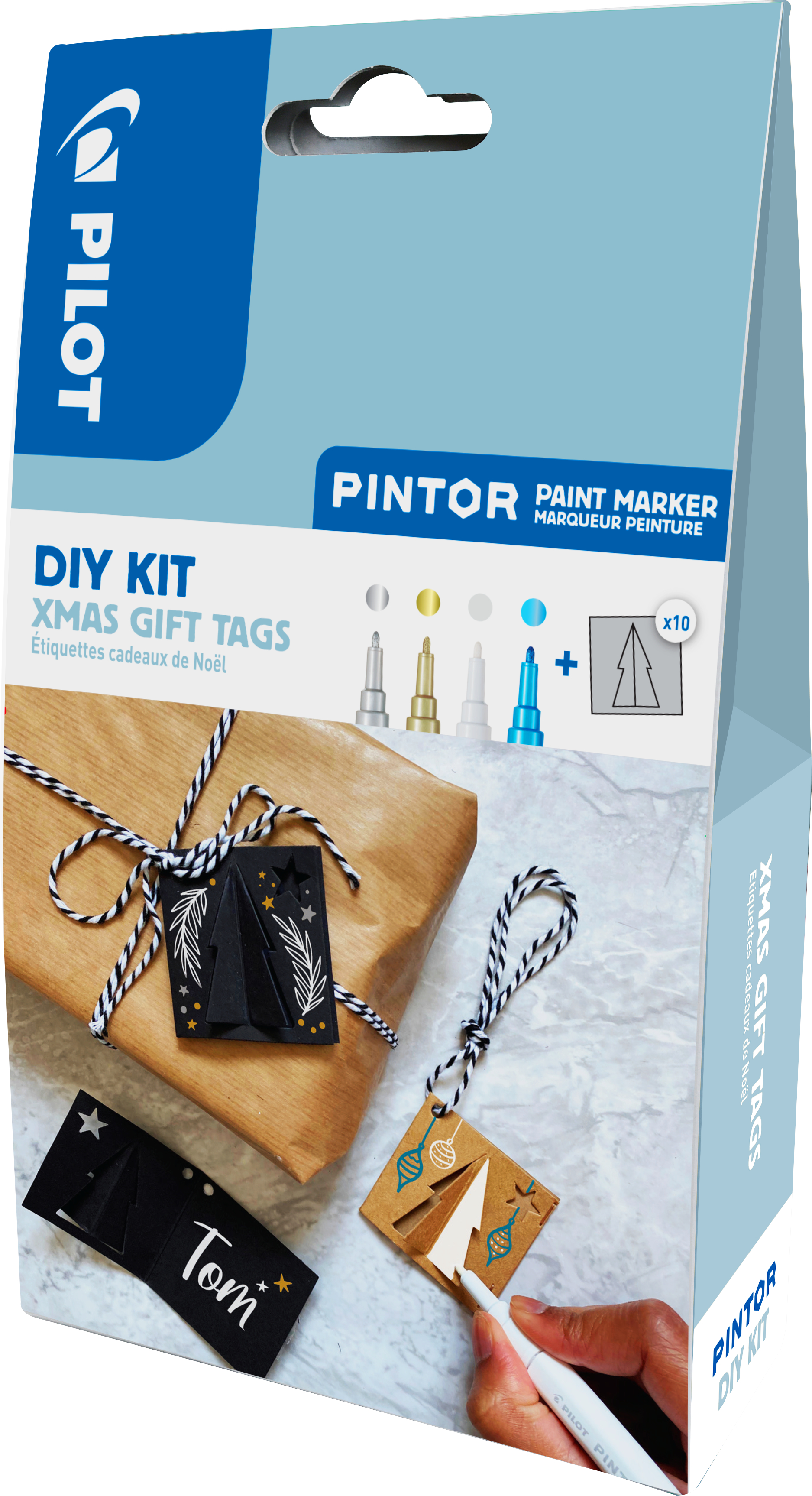PILOT Marker Set Pintor DIY 1.5mm S14/0572503 4 couleurs 4 couleurs