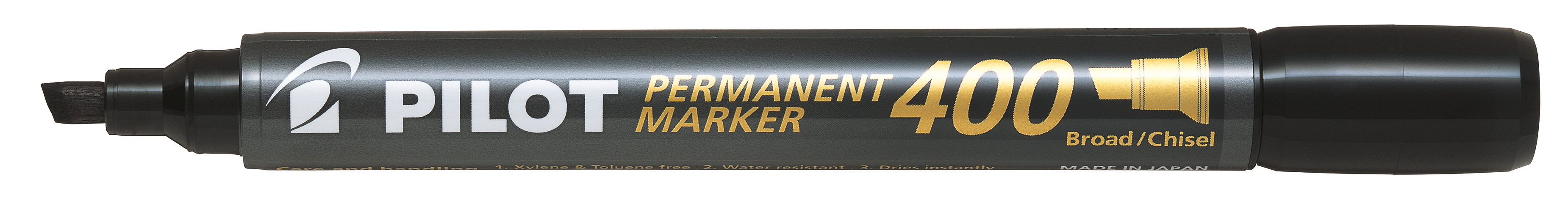 PILOT Permanent Marker 400 4mm SCA-400-B pointe de Wedge noir