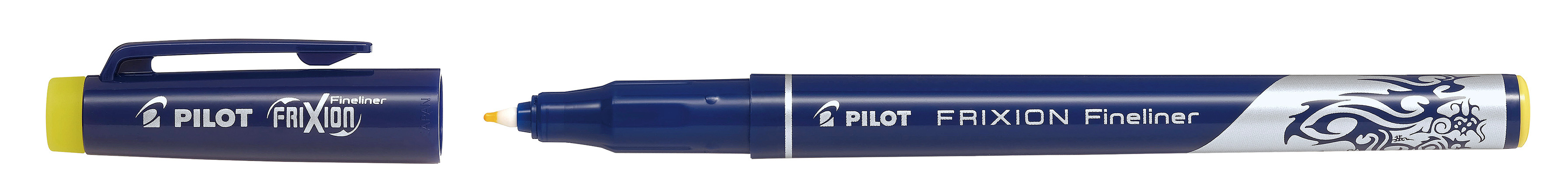 PILOT FriXion Fineliner 1.3mm SW-FF-Y jaune, corrigeable
