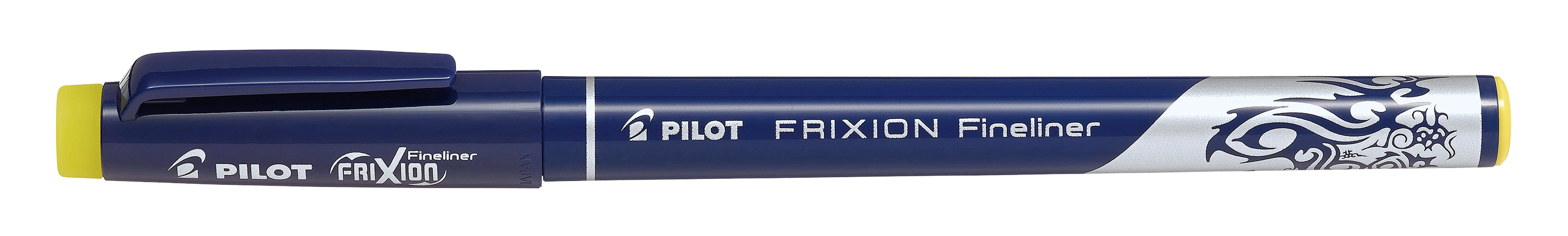 PILOT FriXion Fineliner 1.3mm SW-FF-Y jaune, corrigeable jaune, corrigeable