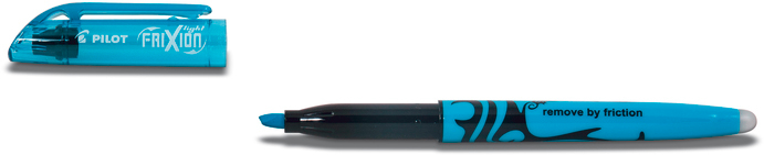 PILOT Textmarker FriXion Light 3.8mm SW-FL-L bleu, corrigeable bleu, corrigeable