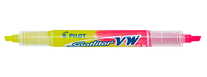 PILOT Textmarker VW SW-SLVW-YP-BG gelb / pink gelb / pink