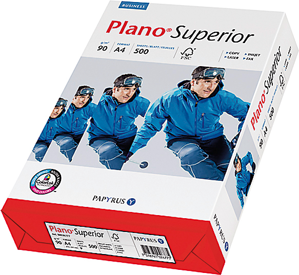 photo PLANO SUPERIOR Papier à copier A4 88026777 80g, blanc 500 feuilles