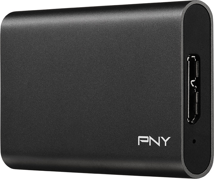 PNY Elite USB 3.1 Gen1 240GB PSD1CS1050-240-FFS Portable SSD dark-grey