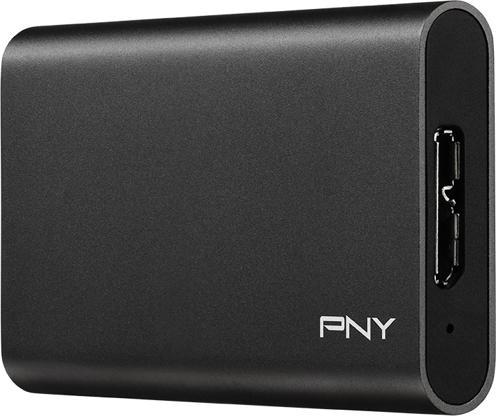 PNY Elite USB 3.1 Gen1 960GB PSD1CS1050-960-FFS Portable SSD dark-grey