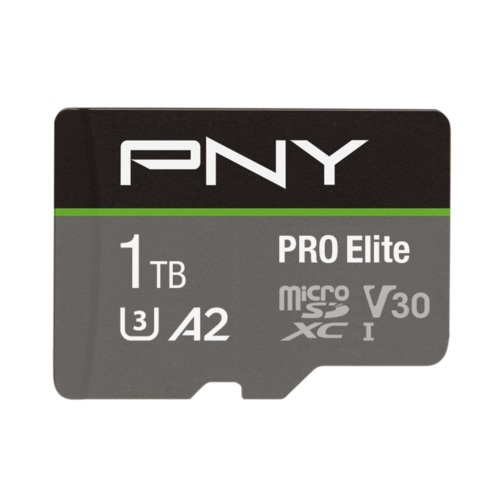 PNY micro-SDXC Pro Elite 1TB PSDU1TBV3 UHS-I U3 A2 & adapter