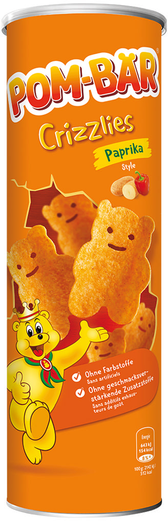 photo POM-BÄR Crizzlies Paprika 4284 150g