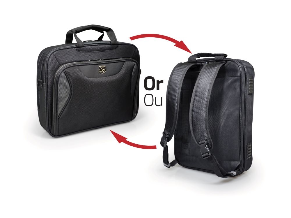 PORT Manhattan Case/Backpack 400510 Combo, black, 14/15.6 inch Combo, black, 14/15.6 inch