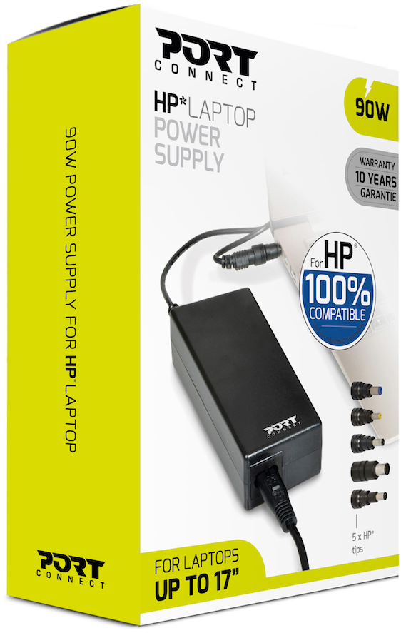 PORT PowerSupply 90W - HP 900007-HP black