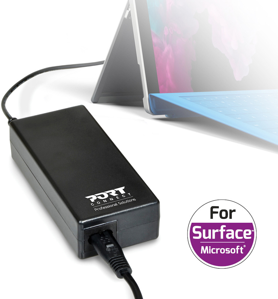 PORT PowerSupply 60W-MS Surface-EU 900102 black
