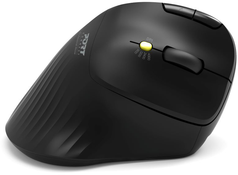 PORT Trackball Mouse Ergonomic 900719 Bluetooth & Wireless