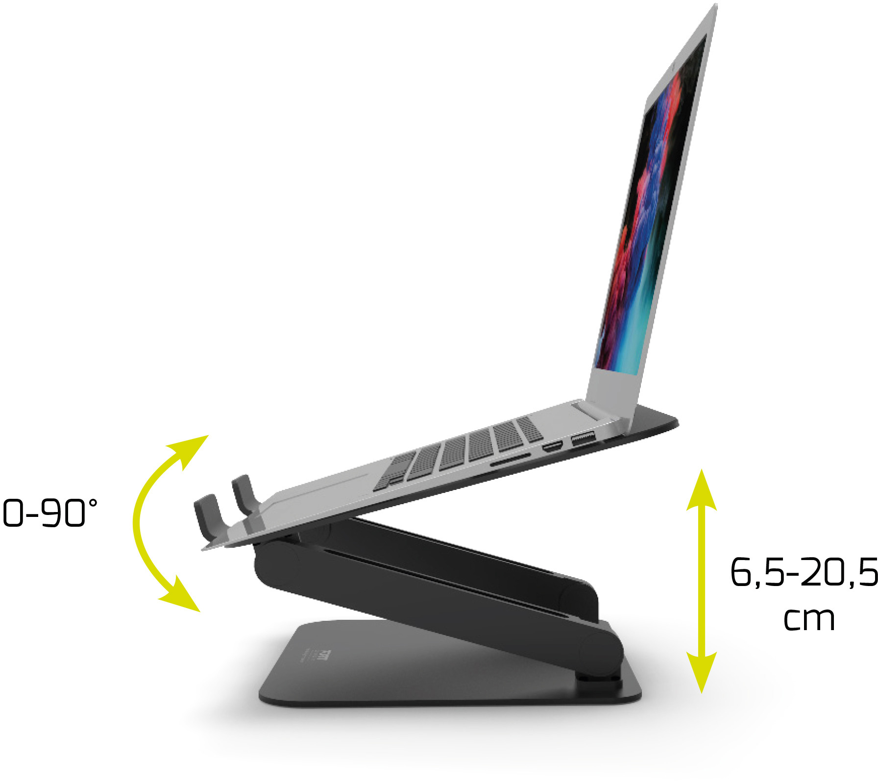 PORT Adjustable Notebook Stand 901108 for Notebooks up to 15.6