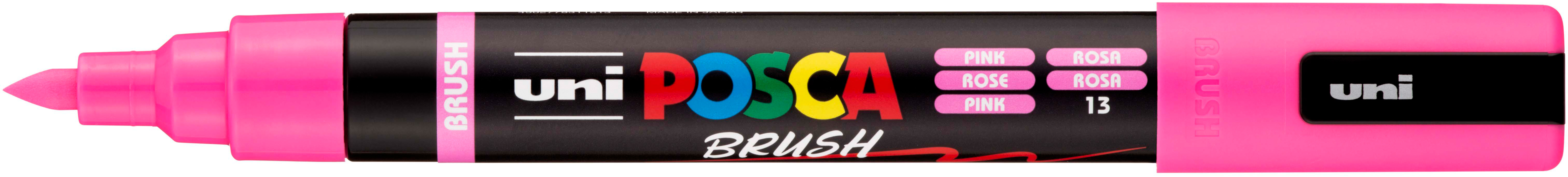 photo POSCA Brush Marker 1-4mm PC-5BRPINK rose