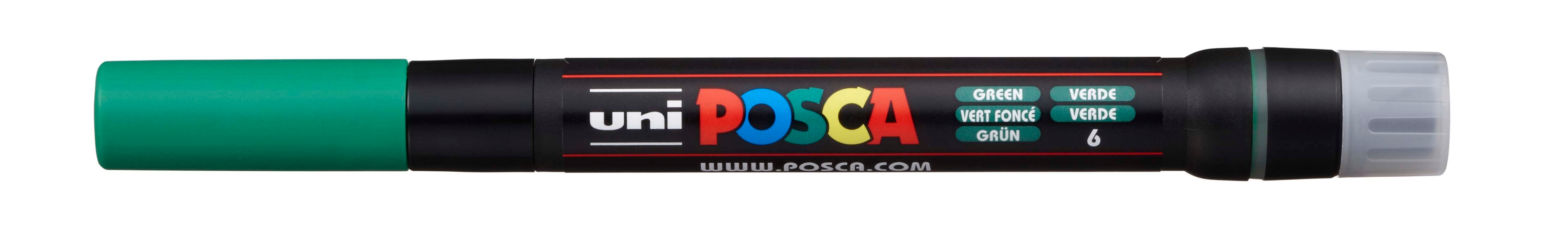 photo POSCA Feutre-pinceau 1-10mm PCF350 GREEN vert