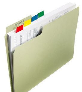 POST-IT Index Tabs 25,4x43,2mm 680-3 vert/50 tabs