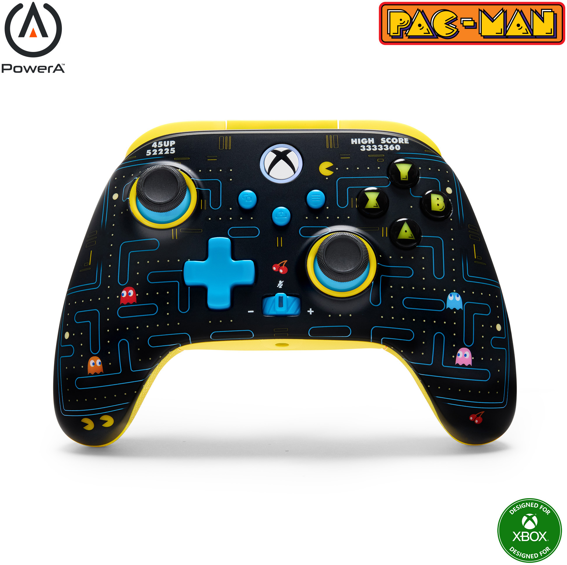 photo POWER A Wireless Ctrl. Xbox XBGP0435-01 Pac-Man Special Edition