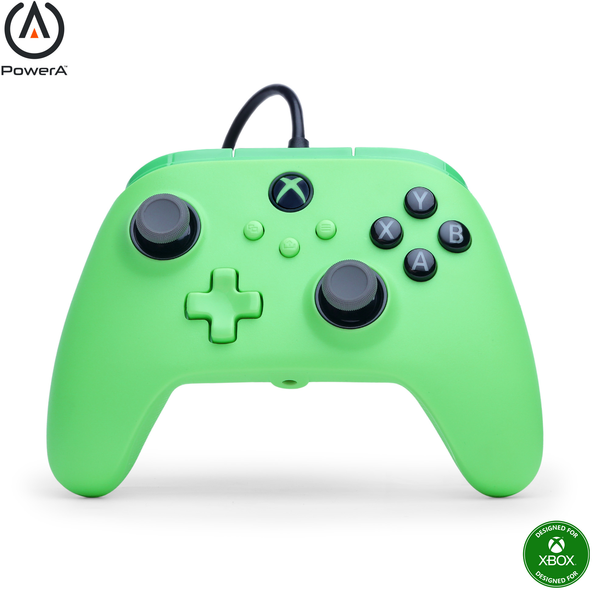 photo POWER A Advantage Plus Wired Ctrl. XBGP0470-01 Xbox,Verdant Meadow