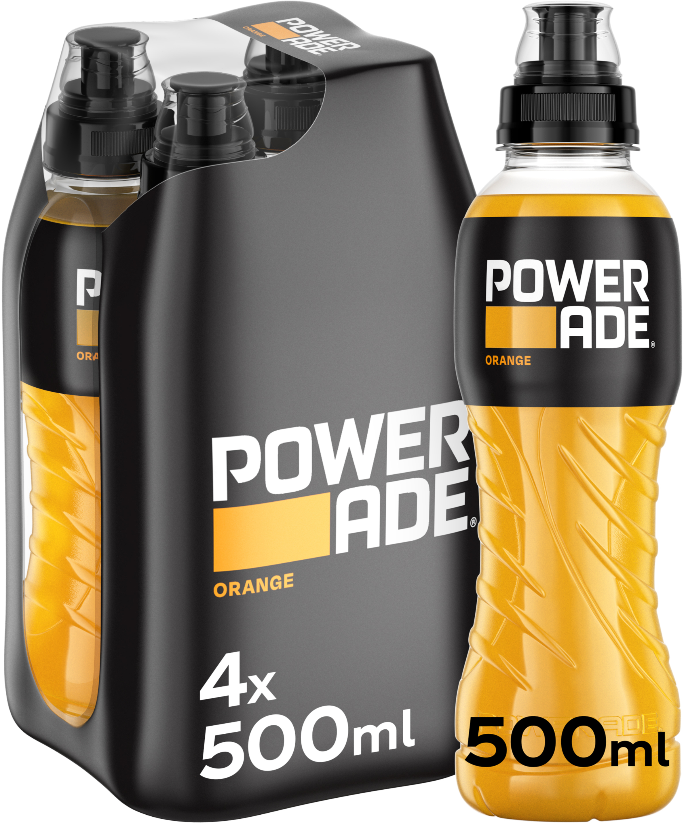 photo POWERADE Orange 958407 50cl, 4 pcs.