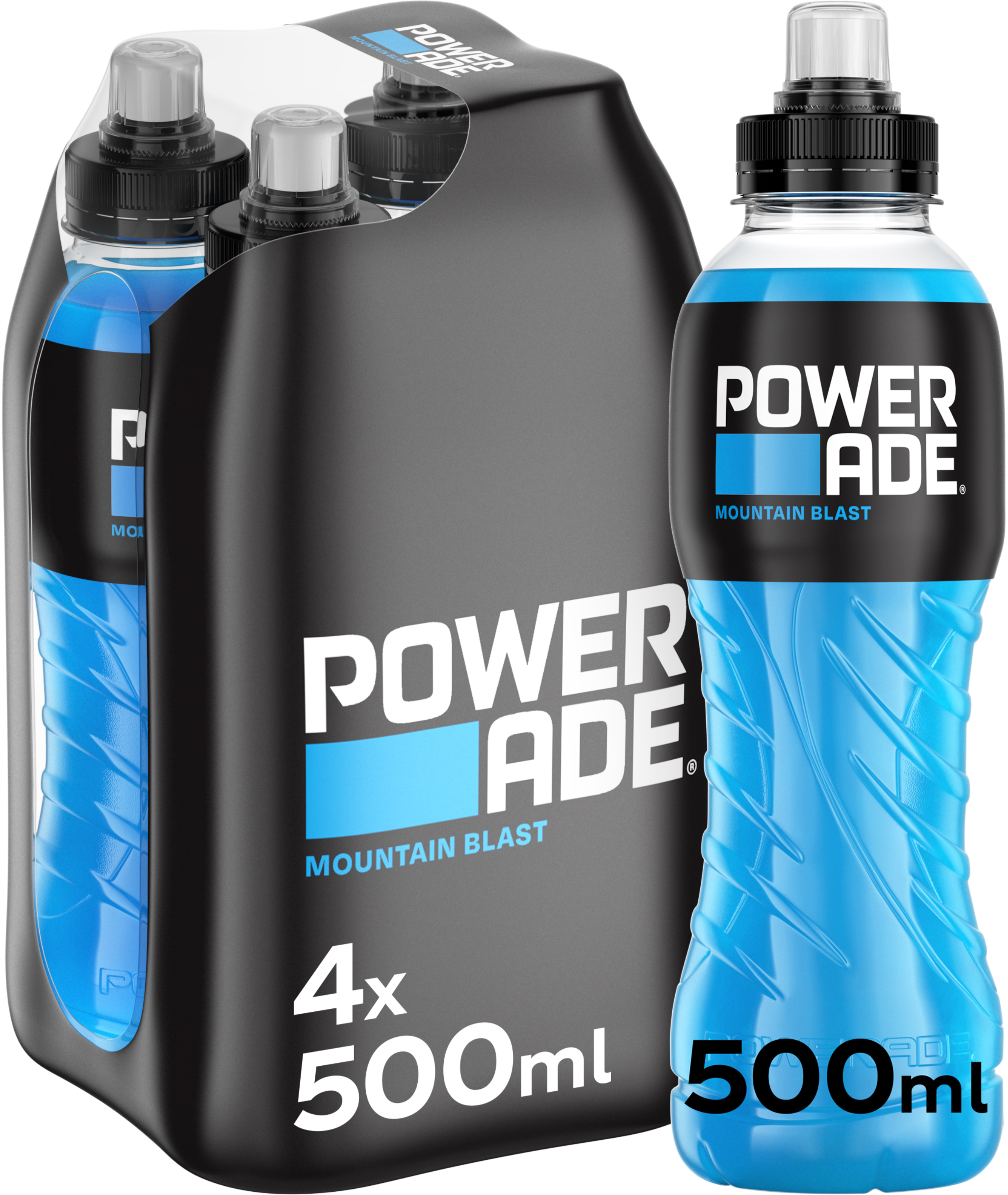 photo POWERADE Mountain Blast 958508 50cl, 4 pcs.