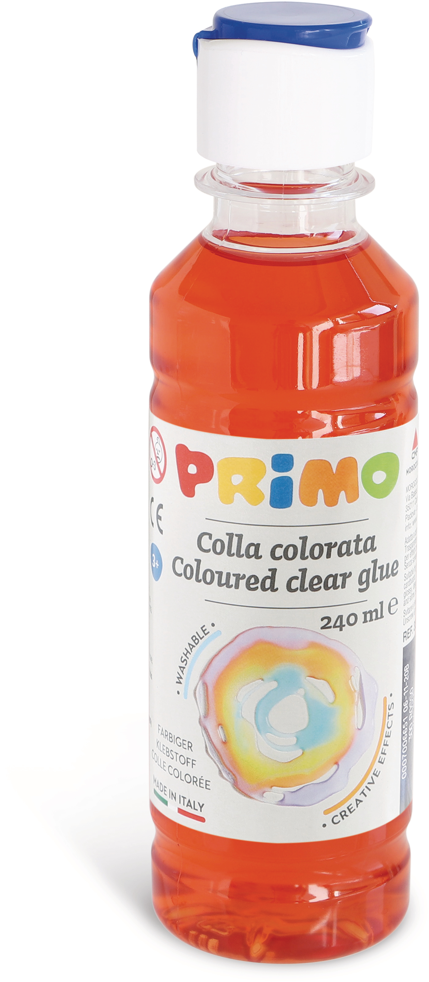 PRIMO Colle à l'eau 240 ml 004557-300 rouge rouge