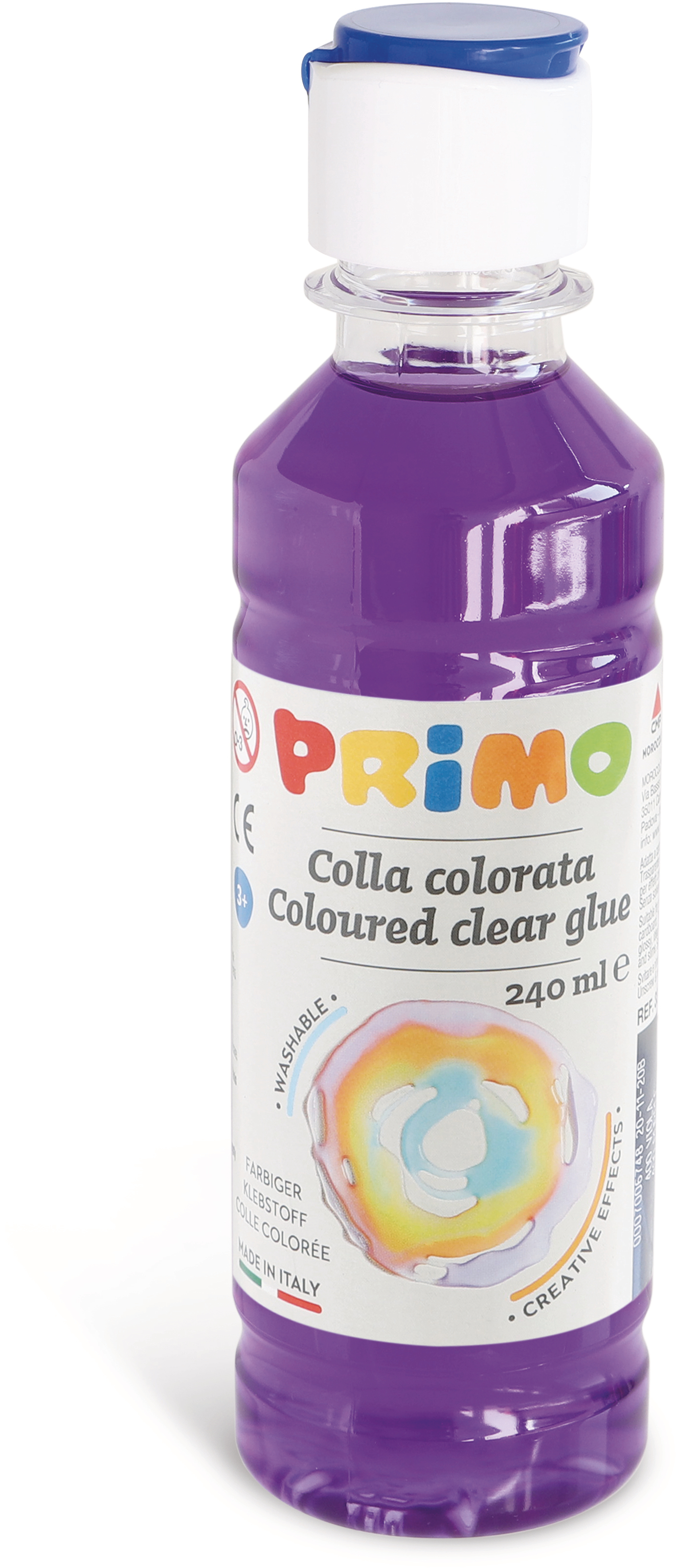PRIMO Colle à l'eau 240 ml 004557-400 violet