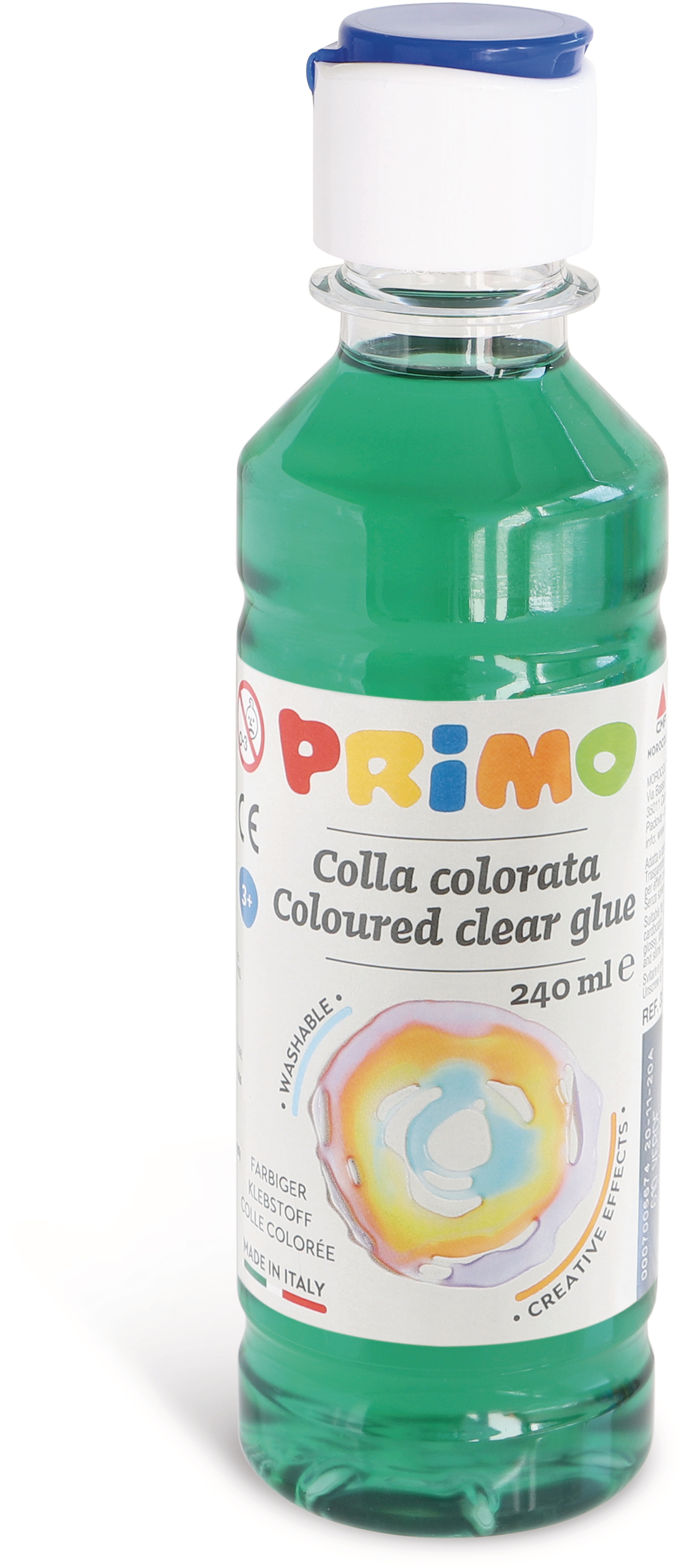PRIMO Colle à l'eau 240 ml 004557-610 jaune-vert