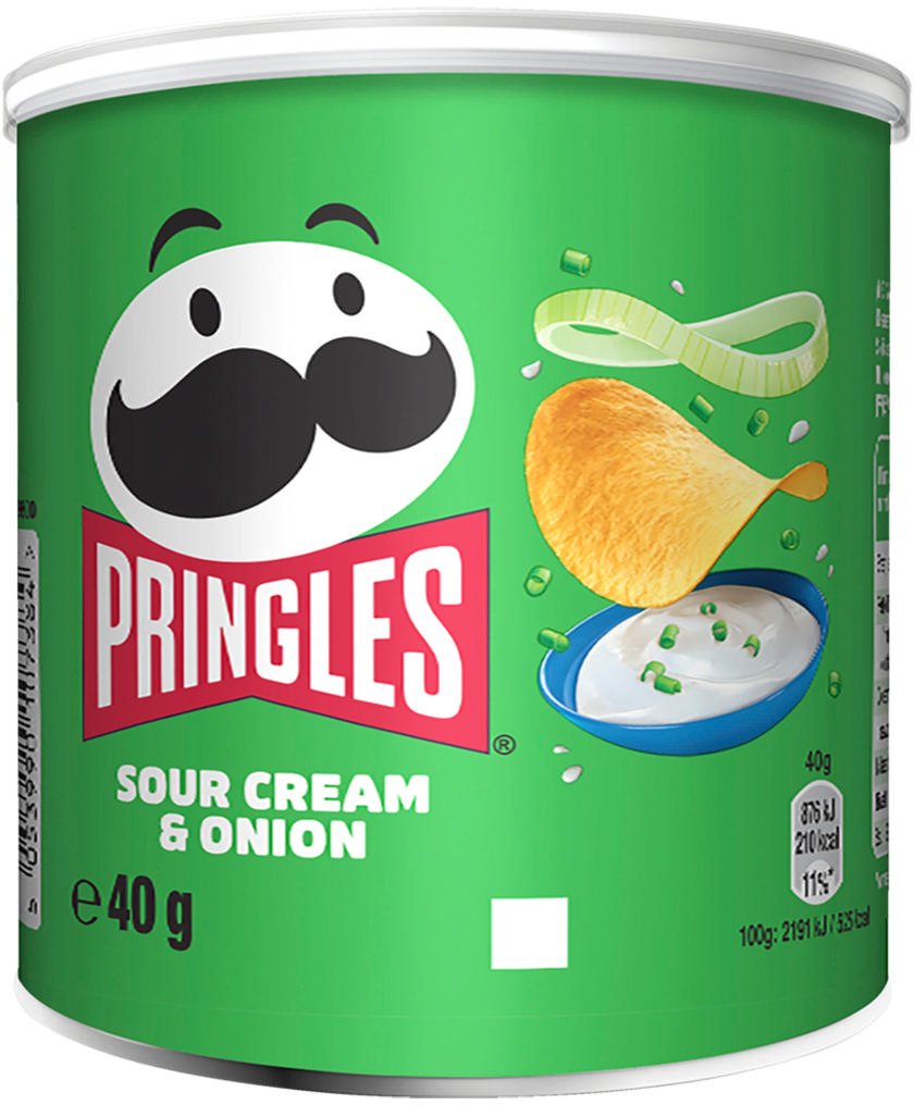 photo PRINGLES Sourcream & Onion 5751 40g, 12 pcs.