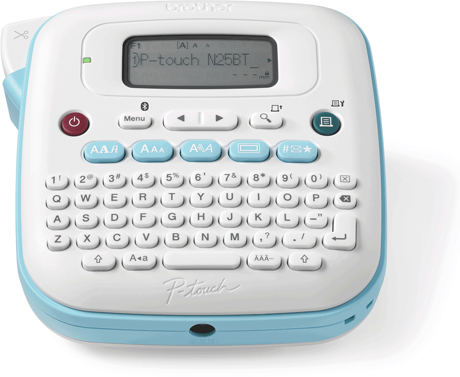 photo PTOUCH Étiqueteuse PT-N25BT blanc/bleu