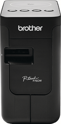 PTOUCH Dispositif d'étiquetage PT-P750W avec adapteur et ruban avec adapteur et ruban