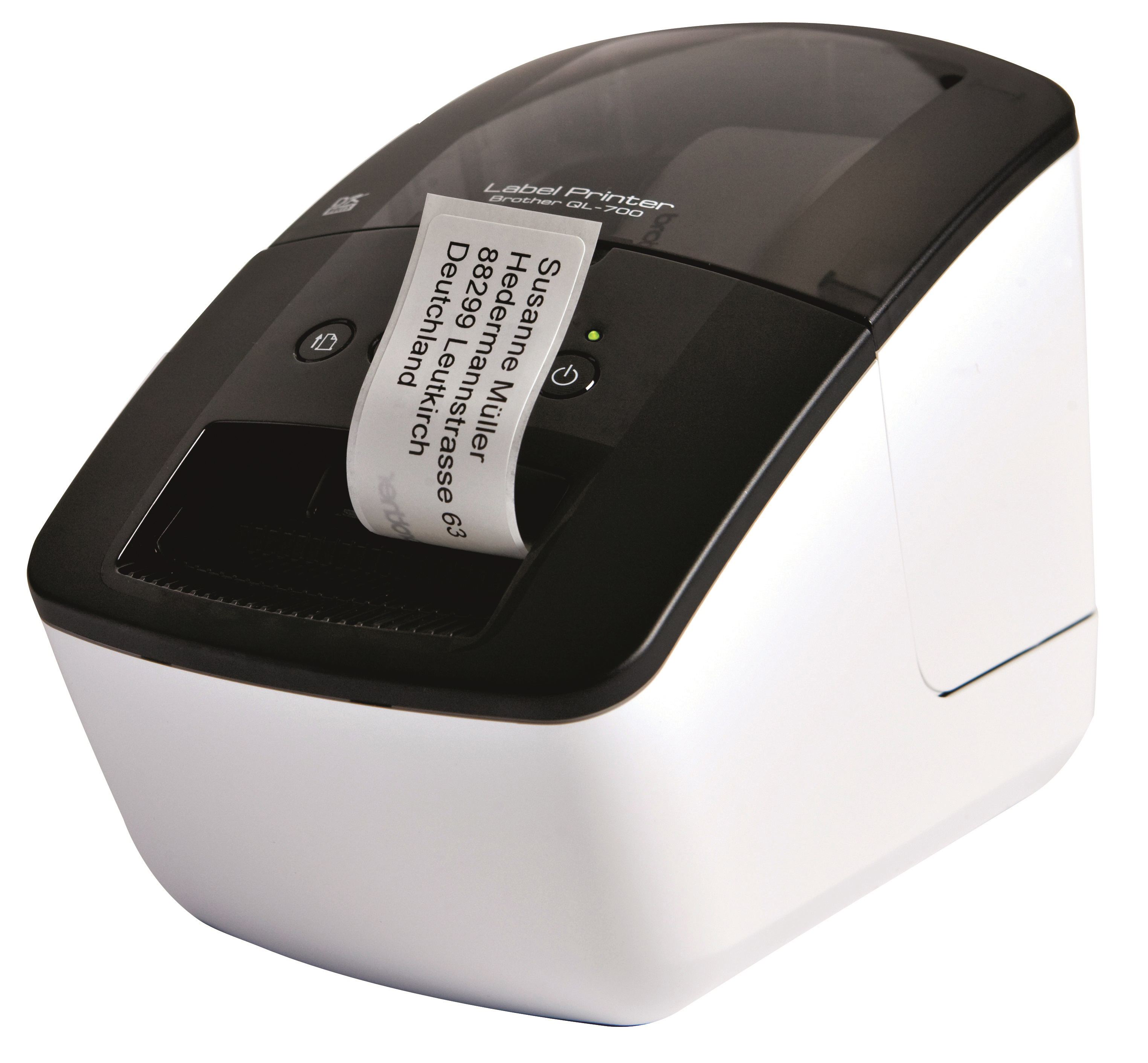 PTOUCH Profi-Labelprinter QL-700 mit 2 Etikettenrollen