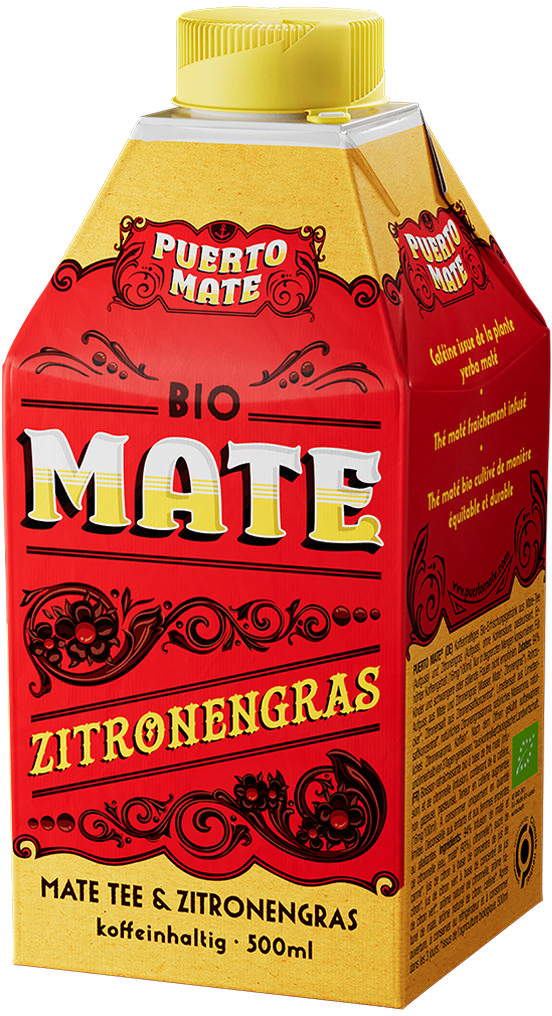 photo PUERTO Maté citronnelle bio 4112 50 cl, 8 pcs.