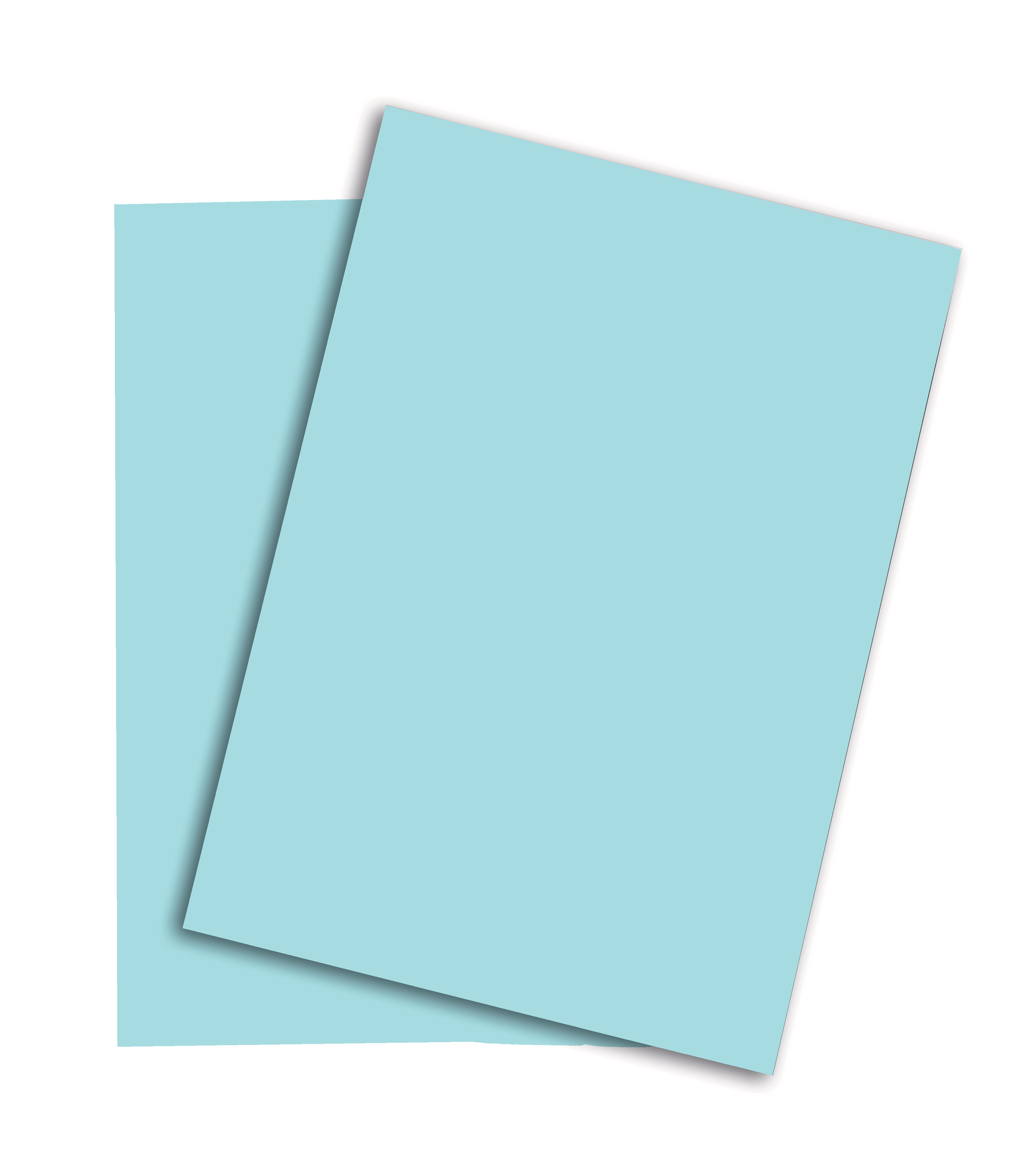 photo RAINBOW Papier bleu moyen/84 A4 88042718 80g, bleu 500 feuilles