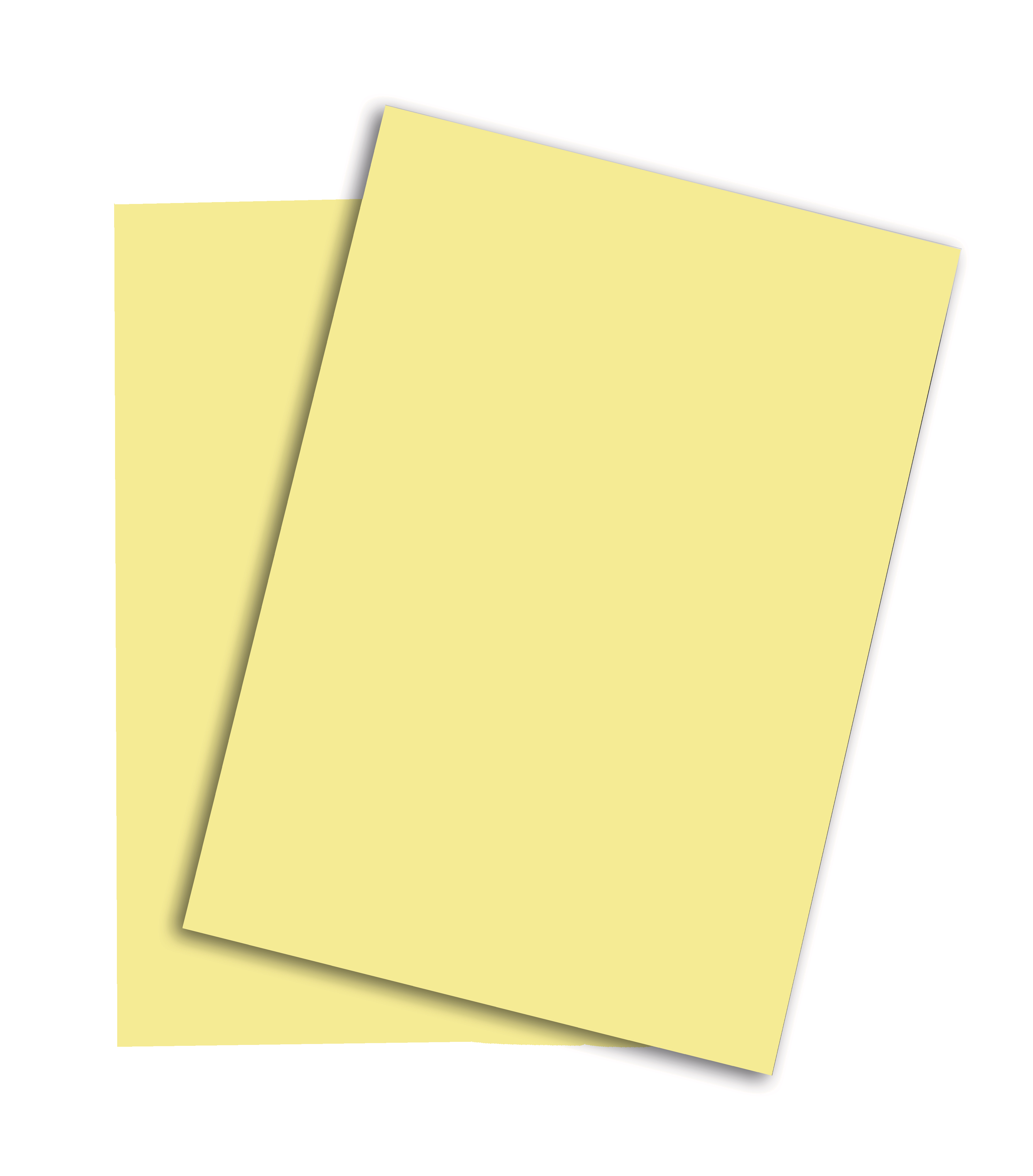 photo RAINBOW Papier jaune clair/12 A4 88043097 120g, jaune 250 feuilles