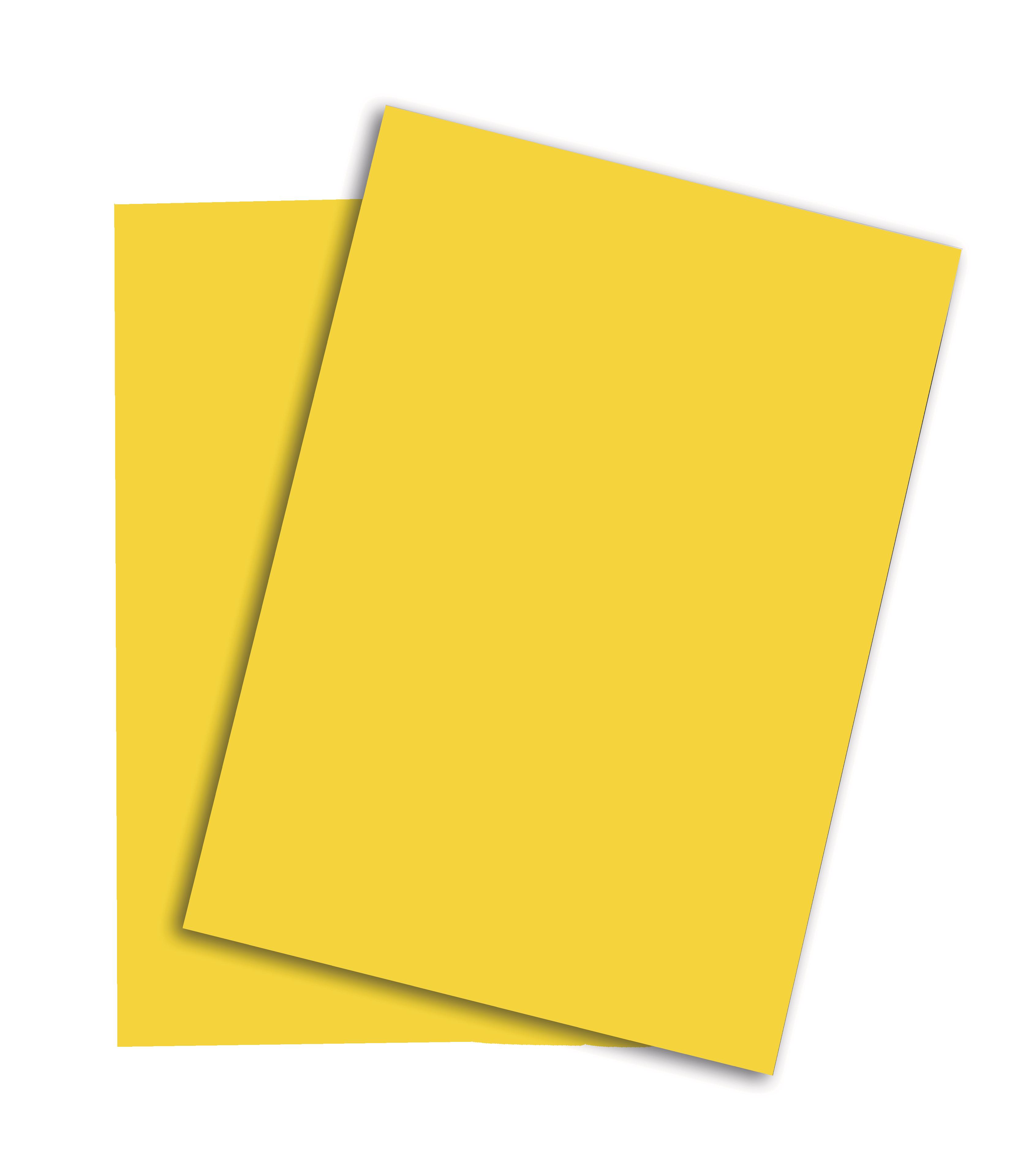 photo RAINBOW Papier jaune vif/18 A4 88043100 120g, jaune 250 feuilles